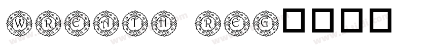 Wreath Reg字体转换